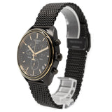  Shop Authentic Tissot T Classic PR 100 Chronograph Anthracite Black Dial Black Mesh Bracelet Watch For Men - T101.417.23.061.00 - Luxxuri