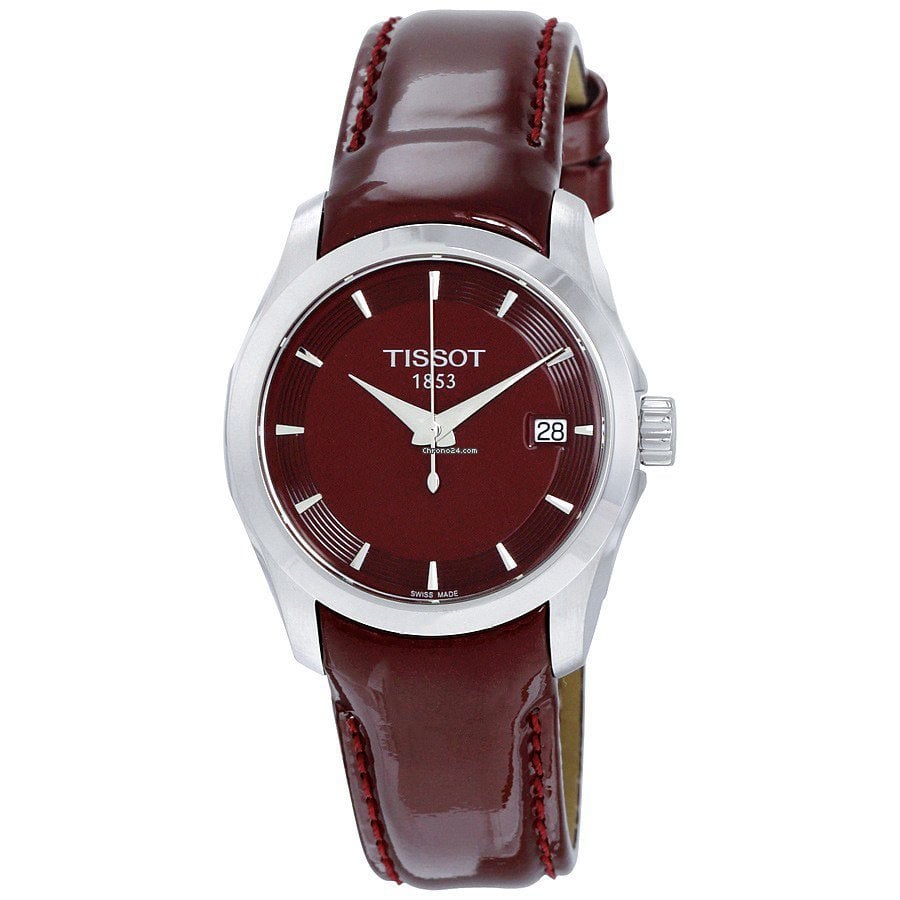  Shop Authentic Tissot Couturier Lady Quartz Watch For Women - T035.210.16.371.00 - Luxxuri