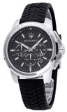  Shop Authentic Maserati Successo Chronoraph Black Dial Black Silicon Strap Watch For Men - R8871621014 - Luxxuri