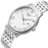  Shop Authentic Tissot T Classic Tradition Silver Dial Silver Steel Strap Watch For Men - T063.610.11.038.00 - Luxxuri