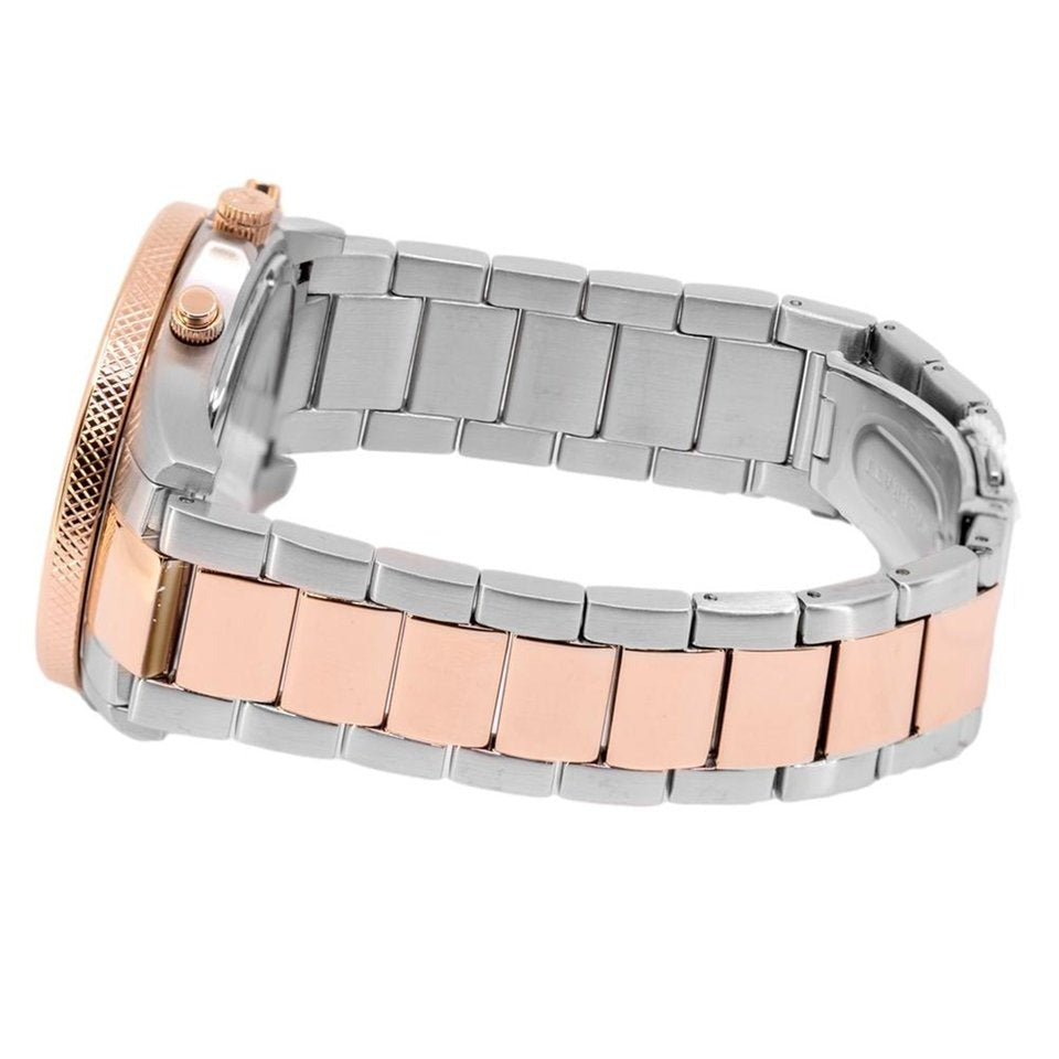  Shop Authentic Maserati SFIDA Chronograph Black Dial Two Tone Steel Strap Watch For Men - R8873640009 - Luxxuri