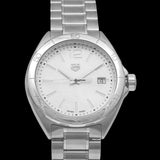  Shop Authentic Tag Heuer Formula 1 Mother of Pearl White Dial Silver Steel Strap Watch for Women - WBJ1318.BA0666 - Luxxuri