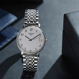  Shop Authentic Tissot Everytime Desire Medium Silver Dial Silver Mesh Bracelet Watch For Men - T109.410.11.032.00 - Luxxuri