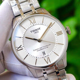  Shop Authentic Tissot T Classic Chemin Des Tourelles Silver Dial Silver Steel Strap Watch For Men - T099.408.11.038.00 - Luxxuri