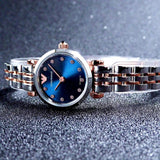  Shop Authentic Emporio Armani Gianni T Bar Quartz Blue Dial Two Tone Steel Strap Watch For Women - AR11222 - Luxxuri