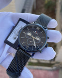  Shop Authentic Tommy Hilfiger Evan Blue Dial Blue Mesh Bracelet Watch for Men - 1710397 - Luxxuri