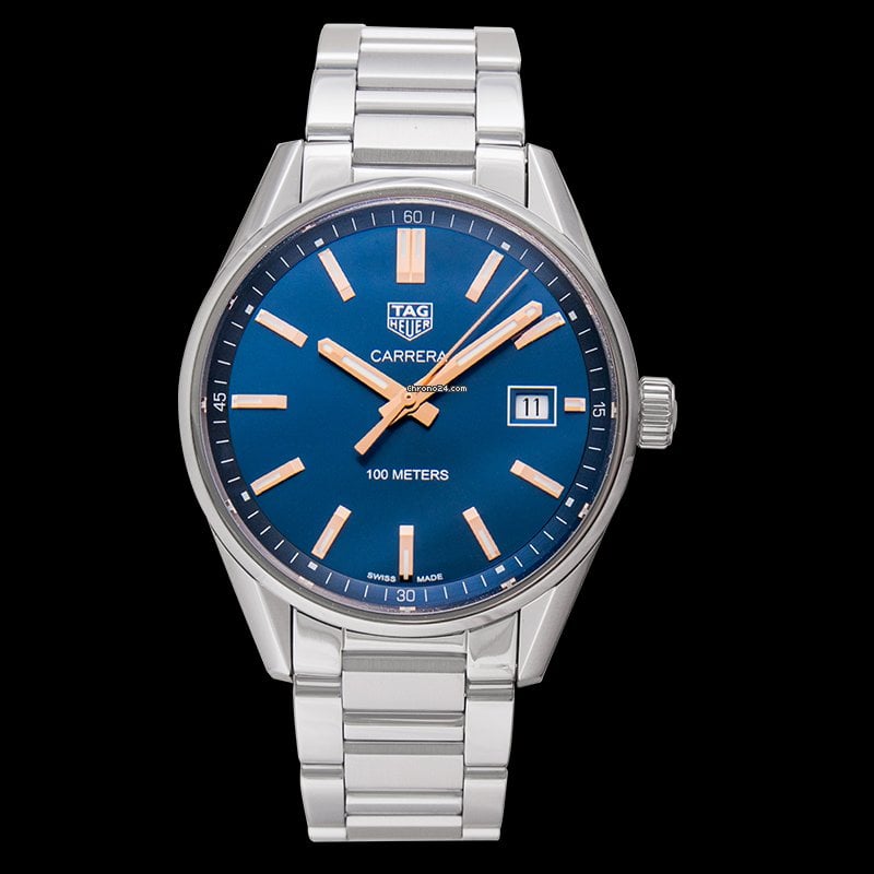  Shop Authentic Tag Heuer Carrera Quartz Blue Dial Silver Steel Strap Watch for Women - WAR1112.BA0601 - Luxxuri
