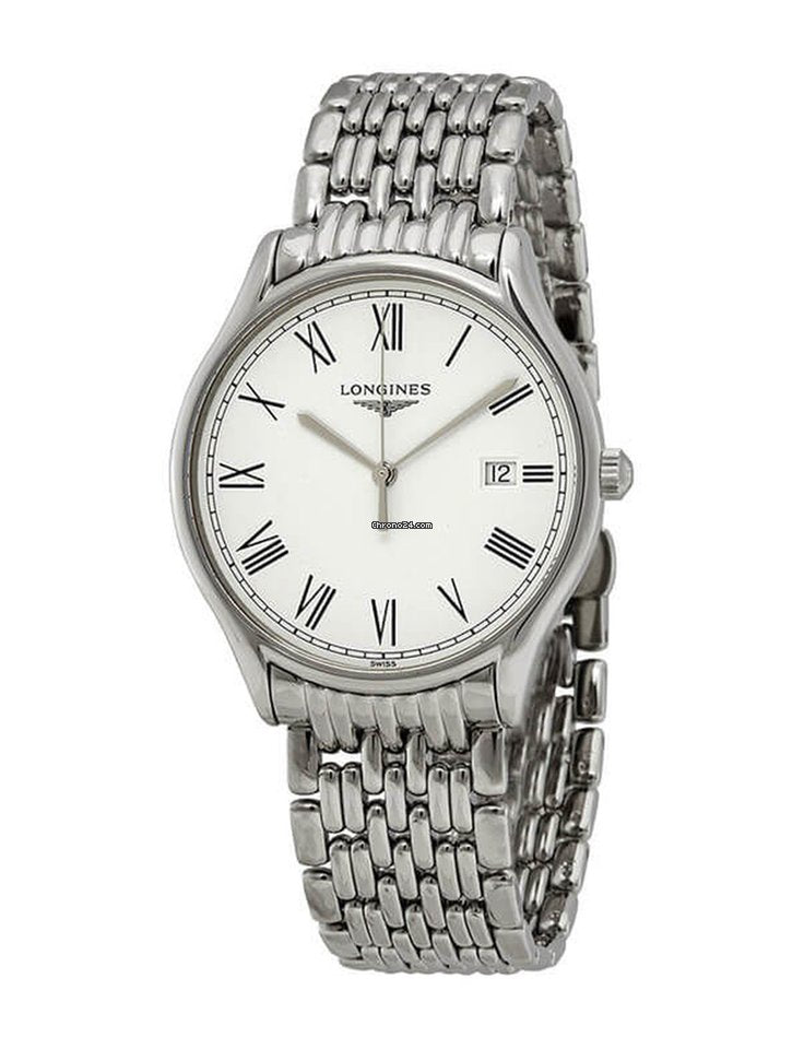  Shop Authentic Longines Lyre White Dial Silver Stainless Steel Watch for Women - L4.259.4.11.6 - Luxxuri