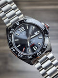  Shop Authentic Tag Heuer Formula 1 Calibre 5 Chronograph Anthracite Dial Silver Steel Strap Watch for Men - WAZ2011.BA0842 - Luxxuri