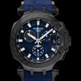  Shop Authentic Tissot T Race Chronograph Blue Dial Blue Silicone Strap Watch For Men - T115.417.37.041.00 - Luxxuri