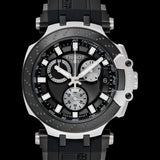  Shop Authentic Tissot T Race Chronograph Anthracite Black Dial Black Silicone Strap Watch For Men - T115.417.27.061.00 - Luxxuri