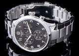  Shop Authentic Tissot T Classic Chrono XL Black Dial Silver Steel Strap Watch For Men - T116.617.11.057.01 - Luxxuri