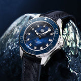  Shop Authentic Tag Heuer Aquaracer Quartz Mother of Pearl Blue Dial Blue NATO Strap Watch for Women - WAY131L.FT6091 - Luxxuri