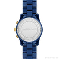 Michael Kors Runway Analog Blue Dial Blue Steel Strap Watch for Women - MK7332