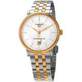  Shop Authentic Tissot Carson Premium Powermatic 80 White Dial Two Tone Steel Strap Watch For Men - T122.407.22.031.00 - Luxxuri