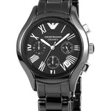  Shop Authentic Emporio Armani Black Ceramic Dial Ceramic Strap Watch For Women - AR1401 - Luxxuri