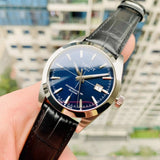  Shop Authentic Tissot Gentleman Powermatic 80 Silicium Blue Dial Black Leather Strap Watch For Men - T127.407.16.041.01 - Luxxuri