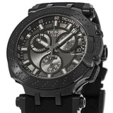  Shop Authentic Tissot T Race Chronograph Anthracite Black Dial Black Silicone Strap Watch For Men - T115.417.37.061.03 - Luxxuri