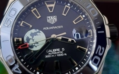  Shop Authentic Tag Heuer Aquaracer Moon Black Dial Watch for Men - WAY201J.FC6370 - Luxxuri