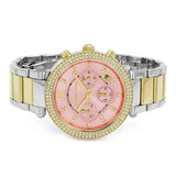  Shop Authentic Michael Kors Parker Pink Dial Two Tone Steel Strap Watch for Women - MK6140 - Luxxuri