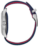  Shop Authentic Gucci G Timless Le Marche Des Merveilles Blue & Red Dial Blue & Red Nylon Strap Unisex Watch  - YA126495 - Luxxuri
