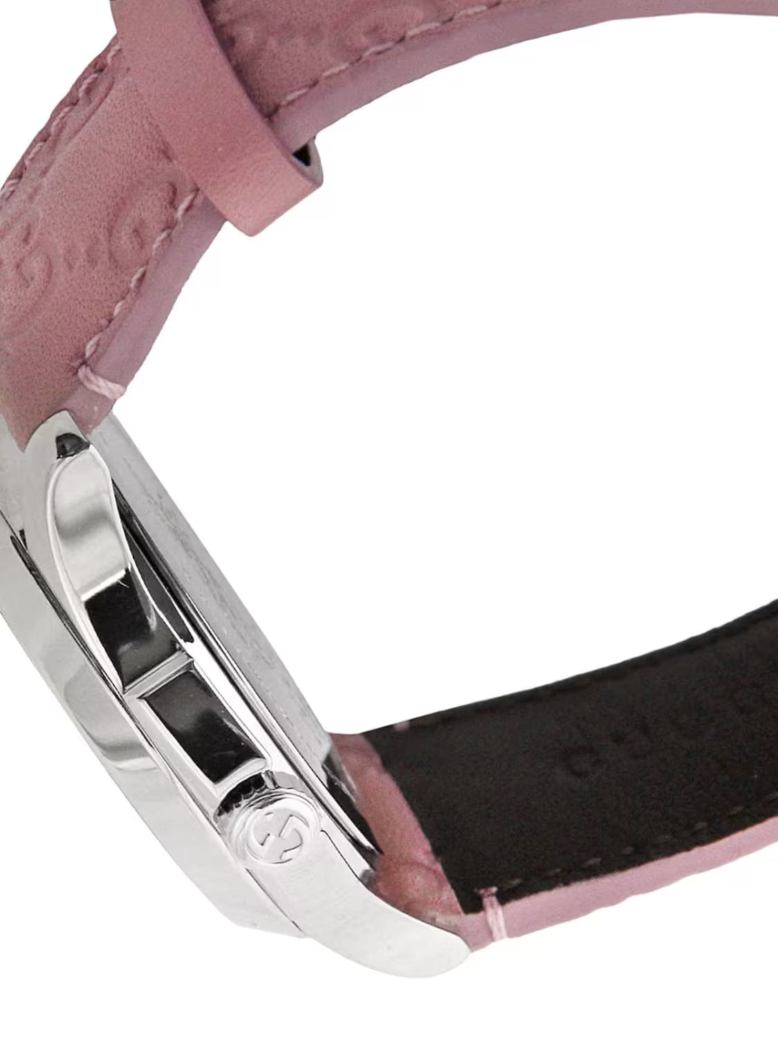  Shop Authentic Gucci G Timeless Quartz Candy Pink Dial Pink Leather Strap Watch For Women - YA1264030 - Luxxuri