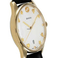  Shop Authentic Gucci G-Timeless Mother of Pearl Dial Black Leather Strap Watch For Women - YA126589 - Luxxuri