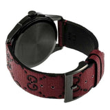  Shop Authentic Gucci G Timeless Ghost Red Dial Red Leather Strap Watch For Men - YA1264023 - Luxxuri