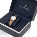  Shop Authentic Maserati Epoca Mother of Pearl Dial Rose Gold Mesh Strap Watch For Women - R8853118506 - Luxxuri