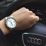  Shop Authentic Tissot Luxury Powermatic 80 Silver Dial Silver Steel Strap Watch For Men - T086.408.11.031.00 - Luxxuri