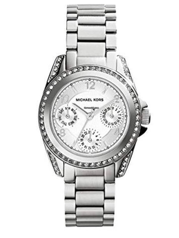  Shop Authentic Michael Kors Brinkley Silver Dial with Diamonds Silver Steel Strap Watch for Women - MK5083 - Luxxuri