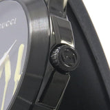  Shop Authentic Gucci G Timeless Ghost Black Dial Black Rubber Strap Unisex Watch - YA1264017 - Luxxuri