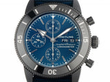  Shop Authentic Breitling Superocean Heritage Chronograph 44 Outerknown Blue Dial Blue NATO Strap Watch for Men - M133132A1C1W1 - Luxxuri