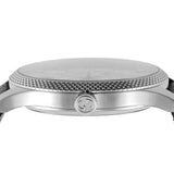  Shop Authentic Gucci G Timeless Eryx Silver Dial Black Leather Strap Watch For Men - YA126338 - Luxxuri