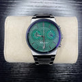  Shop Authentic Salvatore Ferragamo Sapphire Chrono Green Dial Silver Steel Strap Watch for Men - SFME00421 - Luxxuri