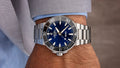 Shop Authentic Oris Aquis Date Blue Dial Silver Steel Strap Watch for Men - 0173377304135-0782405PEB - Luxxuri