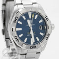  Shop Authentic Tag Heuer Aquaracer Automatic Blue Dial Silver Steel Strap Watch for Men - WBD2112.BA0928 - Luxxuri