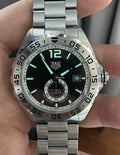  Shop Authentic Tag Heuer Formula 1 Automatic Black Dial Silver Steel Strap Watch for Men - WAZ2012.BA0842 - Luxxuri