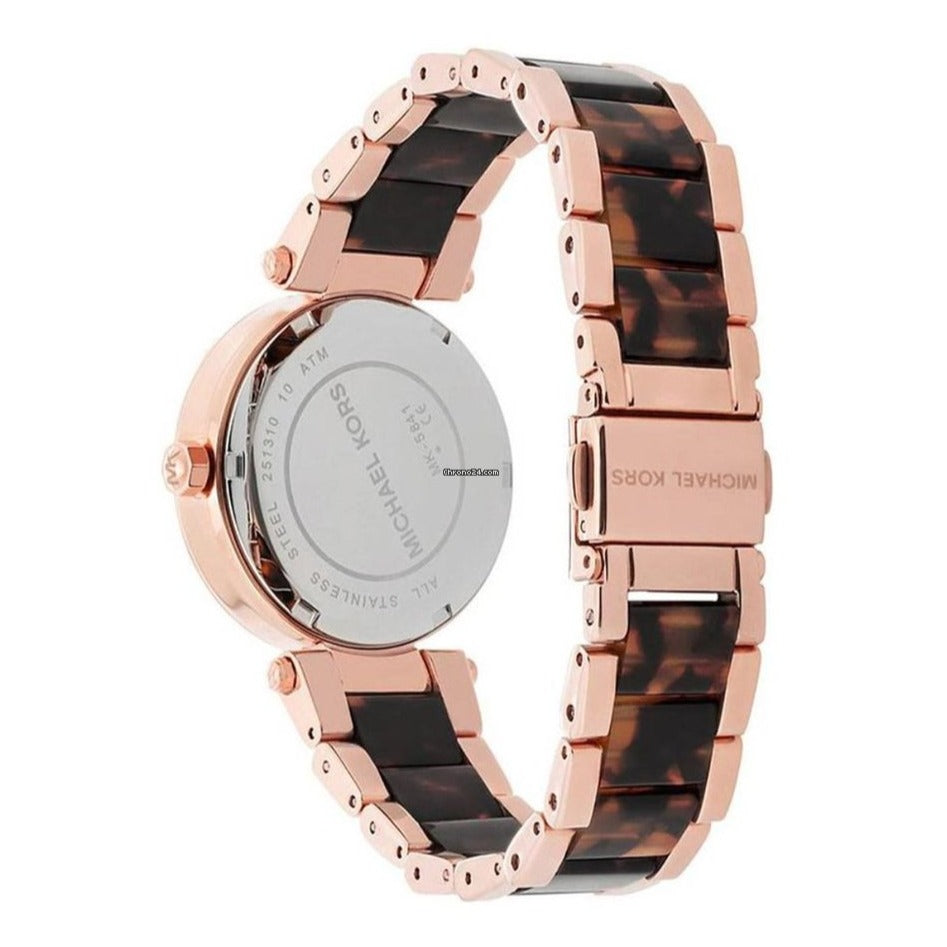  Shop Authentic Michael Kors Parker Gold Dial Two Tone Steel Strap Watch for Women - MK5841 - Luxxuri