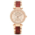  Shop Authentic Michael Kors Parker Rose Gold Dial Two Tone Steel Strap Watch for Women - MK6239 - Luxxuri