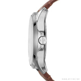  Shop Authentic Armani Exchange Hampton Chronograph Blue Dial Brown Leather Strap Watch For Men - AX2133 - Luxxuri