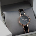  Shop Authentic Calvin Klein Seduce Black Dial Two Tone Steel Strap Watch for Women - K4E2N611 - Luxxuri