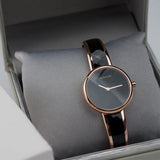  Shop Authentic Calvin Klein Seduce Black Dial Two Tone Steel Strap Watch for Women - K4E2N611 - Luxxuri