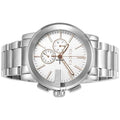  Shop Authentic Gucci G Chrono Chronograph Silver Dial Silver Steel Strap Watch For Men - YA101201 - Luxxuri