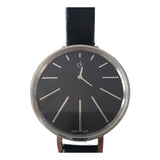  Shop Authentic Calvin Klein Equal Black Dial Black Leather Strap Watch for Women - K3E231C1 - Luxxuri
