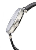  Shop Authentic Calvin Klein Sight Silver Dial Black Leather Strap Watch for Men - K1S21120 - Luxxuri