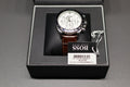  Shop Authentic Hugo Boss Ikon White Dial Brown Leather Strap Watch for Men - 1513175 - Luxxuri