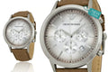  Shop Authentic Emporio Armani Classic Chronograph Silver Dial Brown Leather Strap Watch For Men - AR2471 - Luxxuri