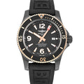  Shop Authentic Breitling Superocean Automatic 46mm Black Dial Black Rubber Strap Watch for Men - U17368221B1S1 - Luxxuri