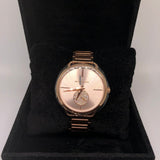  Shop Authentic Michael Kors Portia Rose Gold Dial Rose Gold Steel Strap Watch for Women - MK3640 - Luxxuri